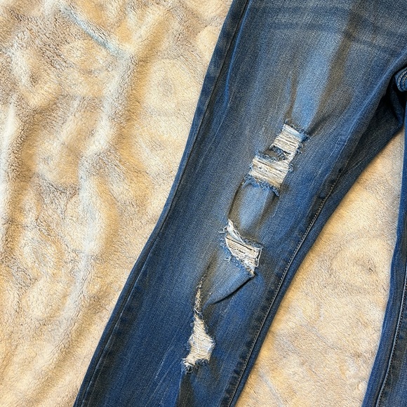 Inc International Concepts Distressed Ankle Raw Hem Jeans Size 4 - Picture 3 of 12